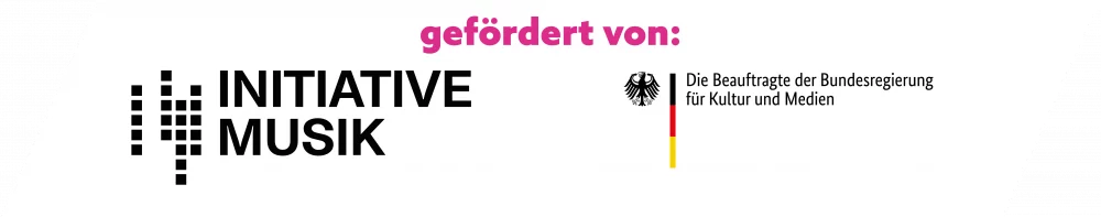 Gefördert von Initiative Musik